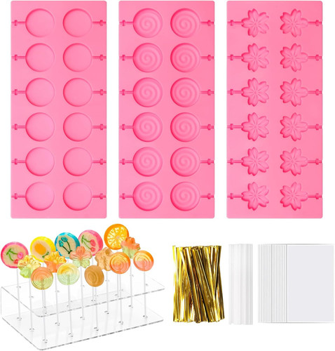 304pcs silicone lollipop molds - 304pcs,